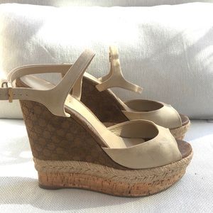 Gucci Wedge sandals size 8